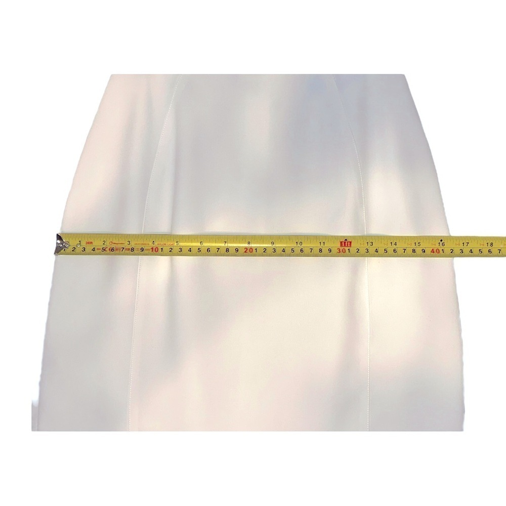 Thierry Mugler Vintage White Pencil Skirt - Picture 6 of 6